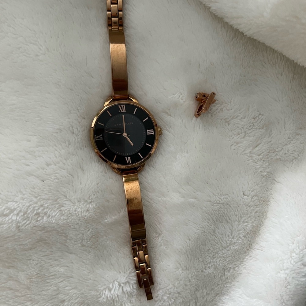 Gold Anne Klein Watch